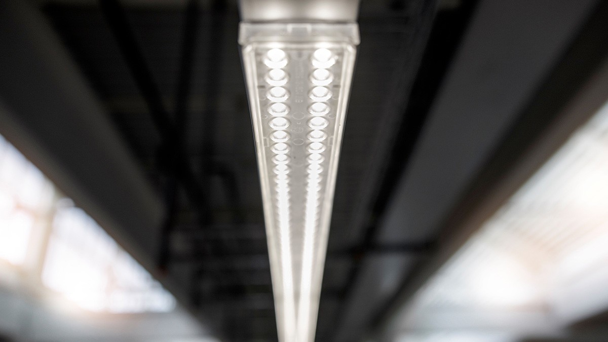 Lightning in the head office of Schaeffler Nordics & Baltics has been changed to LED and is computer controlled.