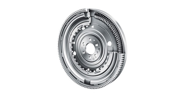 Dual mass flywheel