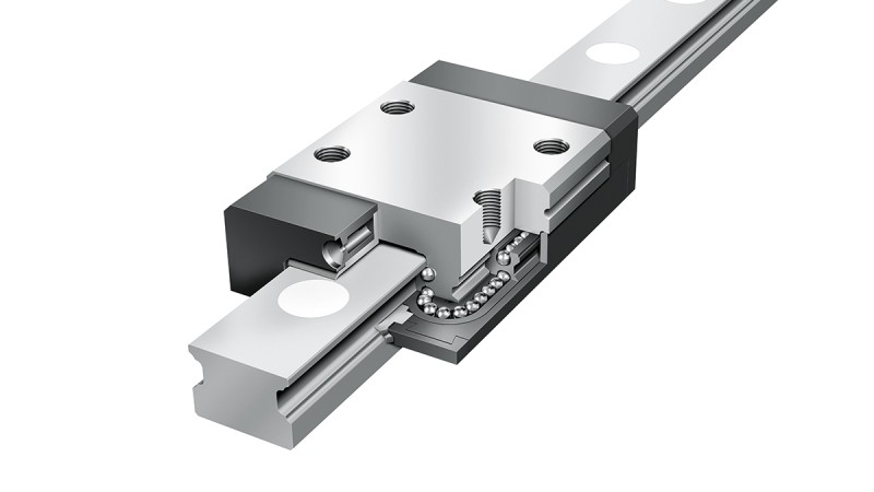 Schaeffler lineære føringer: Fireradede miniature kugleomløbsenheder