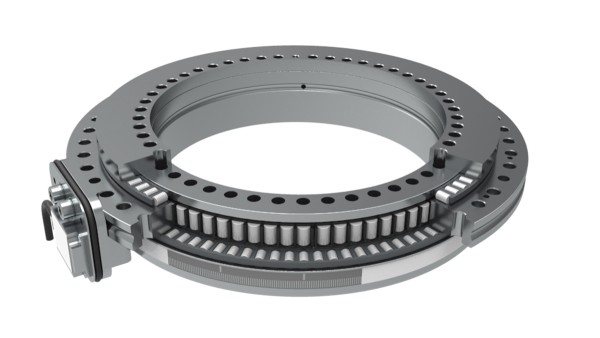 YRTCMI measuring system bearings with MHI measuring heads for incremental, inductive angle measurement