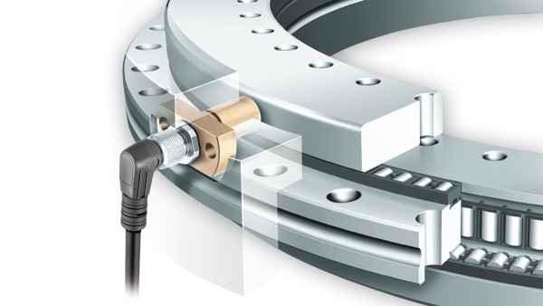 YRTCM/YRTSM measuring system bearings with SRM electronic measuring system for incremental, magneto-resistive angle measurement